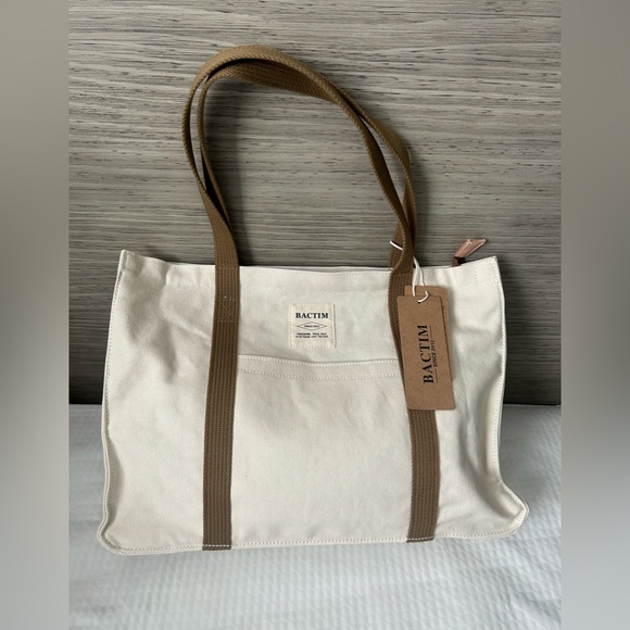 Tote bag with zippers - Picture 2 of 6